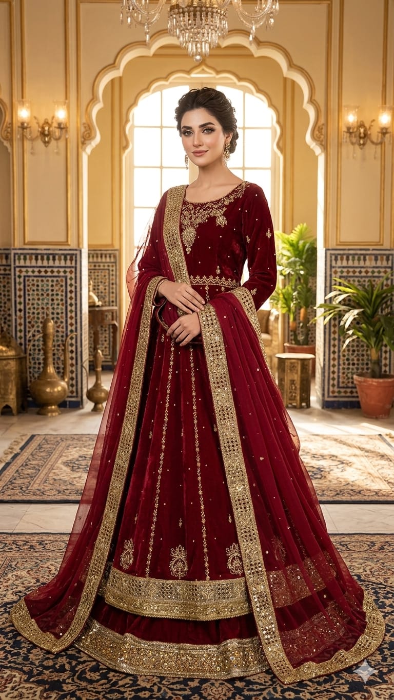 Crimson Zareen Royale