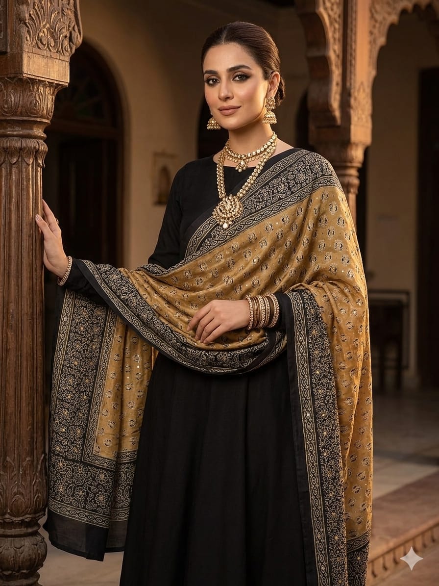 Zar-e-Ajrak Elegance